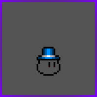 Blue and White Top Hat Blue and White Top Hat