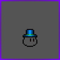 Blue and Green Top Hat