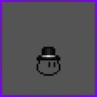 Black and White Top Hat