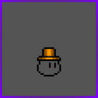 Orange and Black Top Hat Orange and Black Top Hat