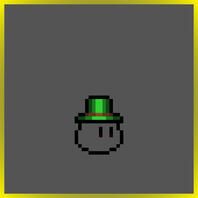 Green and Brown Top Hat