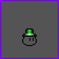 Green and White Top Hat Green and White Top Hat