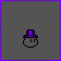 Purple and Black Top Hat Purple and Black Top Hat