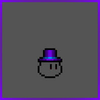 Purple and Blue Top Hat Purple and Blue Top Hat