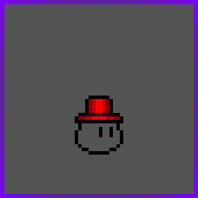 Red and Black Top Hat
