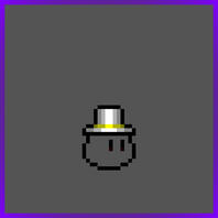 White and Yellow Top Hat