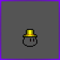 Yellow and Orange Top Hat
