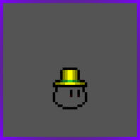 Yellow and Green Top Hat