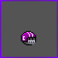 Pink Football Helmet