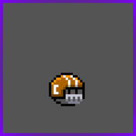 Orange Football Helmet Orange Football Helmet