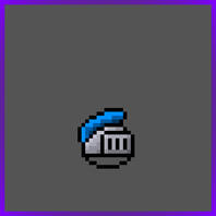Blue Knight Helmet